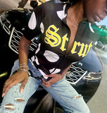 DOT ZIP UP BLACK